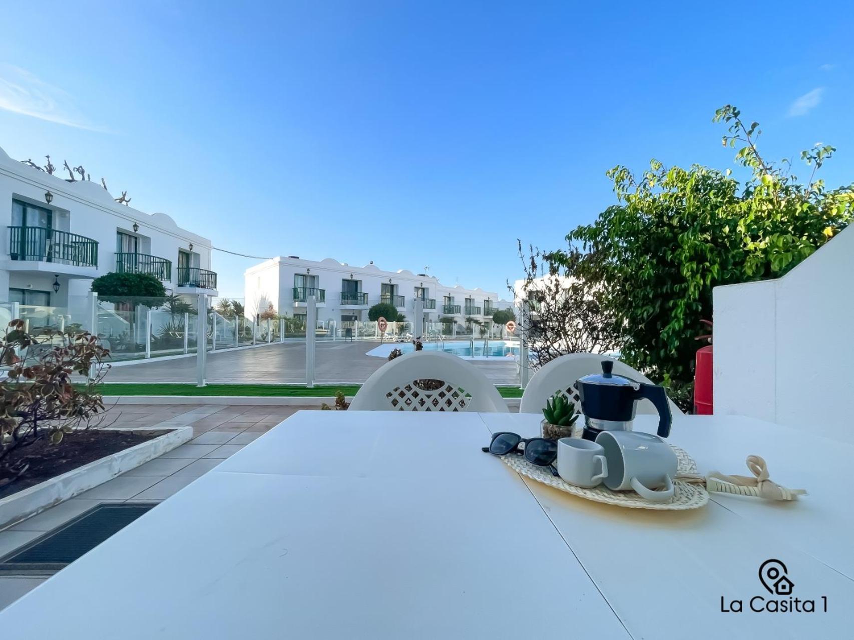 コラレホLa Casita 1, Residencial San Valentinアパートメント エクステリア 写真